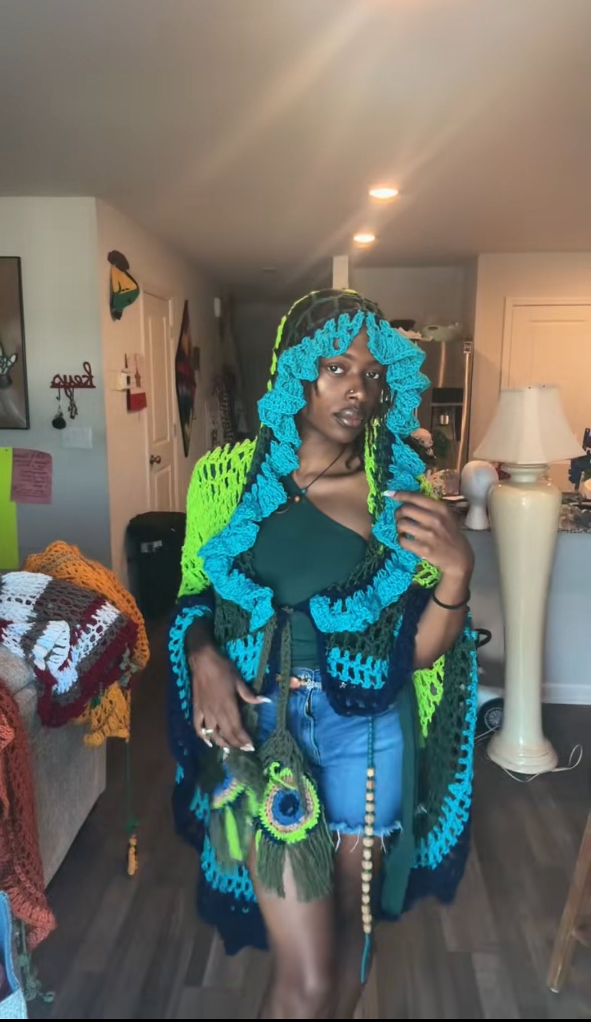Peacock Veil PATTERN
